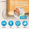 STRONGEST HOME Door Stoppers (Medium) 2" - Door Stop for