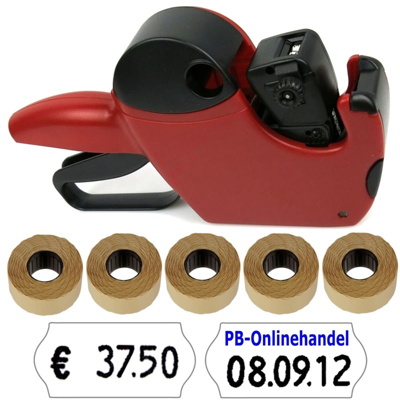 Jolly C6 Price Gun 6 Digit Set Offer, Easy Label