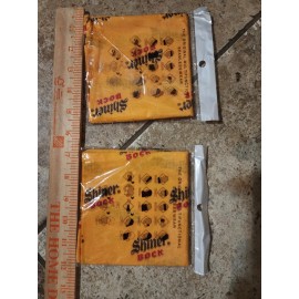 Shiner Lot Of 2 Shiner Bock Beer Ski Scarf Bandana Balaclava Brewery Brewery Texas