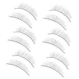 TOVINANNA 10pairs Handmade False Eyelashes Soft Voluminous Makeup Lashes for Natural Look Reusable and Easy to Apply for Professional Home Use