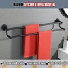 Alise Double Towel Bars Towel Holder Towel Hanger for Bathroom