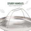 Goodful All-In-One Pan Steamer Basket, Premium Stainless Steel Construction, Dishwasher