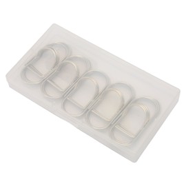 40 Pcs Metal Pen Clips Silvery Rustproof Multipurpose Pen Holder Clips for Notebooks School