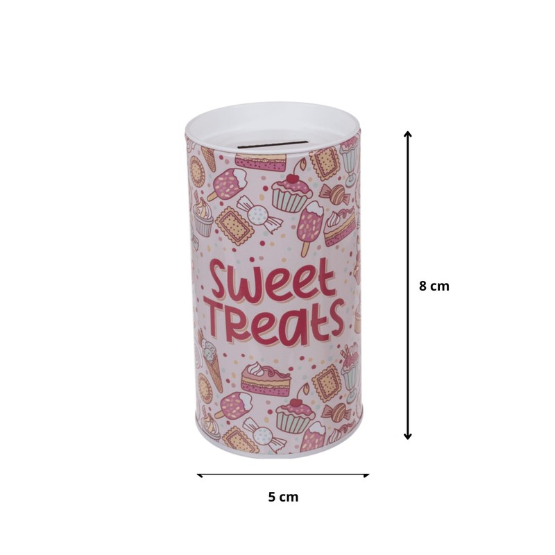 Decorative Candy and Candy Tin Money Box with Lid Food