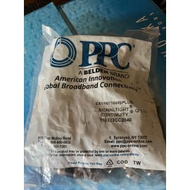 PPC RG11 PPC EX11N716WSPLUS EX11 AQUATIGHT QTY 25 COAX COMPRESSION CONNECTOR BRAND