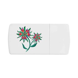 'Fantasy Flowers' Pill Box with Tablet Splitter (PI00034209)