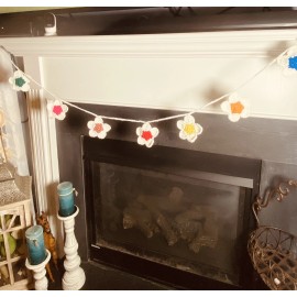 Handmade FLOWER GARLAND / Hall Decor : Rustic Decor, Ornaments, Embellishments