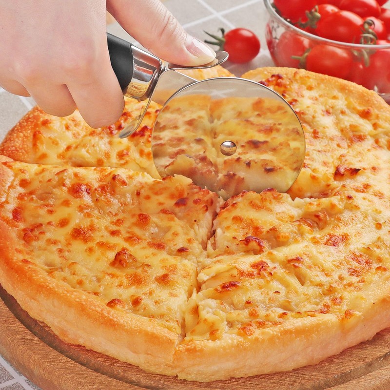 Asdirne Pizza Cutter, Pizza Wheel with Sharp Blade for Cutting