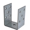 Generisch U-Clamp, U-Shape Post Shoe Post Holder Screw-On Sleeve Support