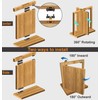 Hidden Door Hinge Kit - 360° Swinging Heavy Duty Pivot