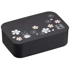 Skater NLP5-A Painted 1-Tier Lunch Box, 16.9 fl oz (500 ml), Inner Core with Belt, My Neighbor Totoro, Ghibli, Made in Japan