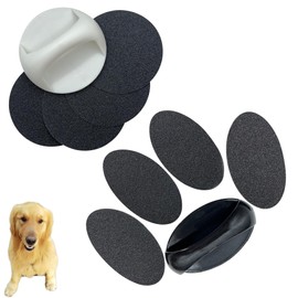 Dog Nail File Board Portable Dog Nail Trimming Grinding Stress Free Handheld Scratch Pad for Dogs 2 Pack Each with 4 Pcs Replaceable Sandpapers