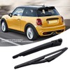 Effitnee Rear Wiper Arm Blade and Arm Set, Back Windscreen