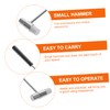 TEHAUX 4pcs Small Double- Hammer Soft and Hard Tip Mallets