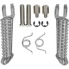 VPZMT Front Foot Pegs Footrests for yamaha YZF R1 1992-2019,