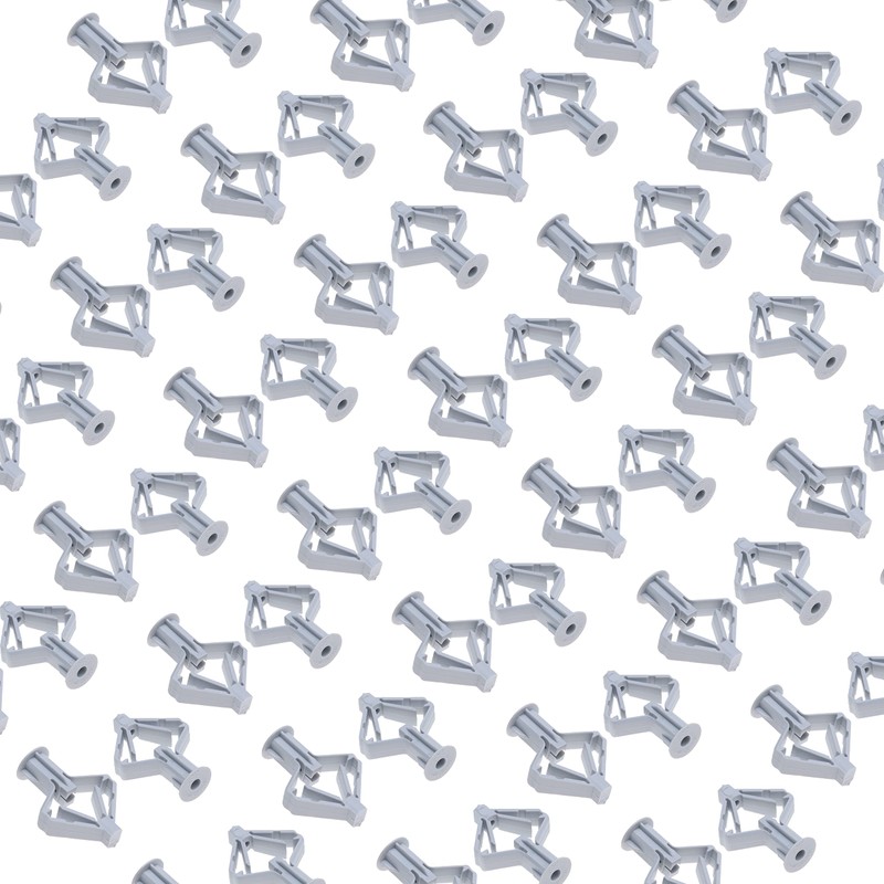 Plasterboard Anchors Pack of 50, 10mm x 50mm Universal Expansion