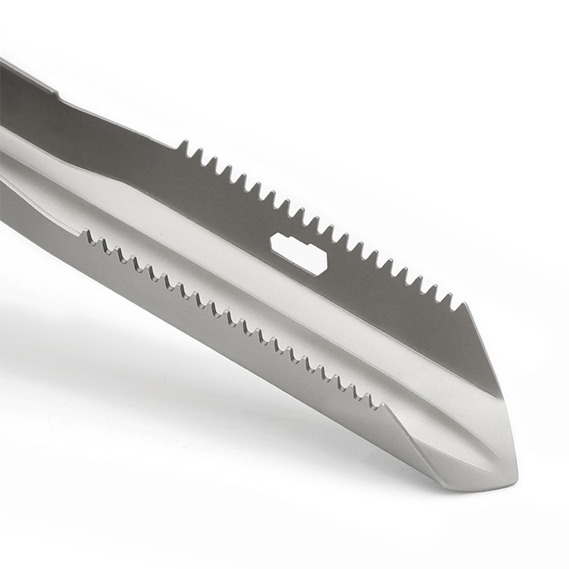 Ultralight Titanium Hand Shovel Multi Tool Backpacking Trowel with Carrying