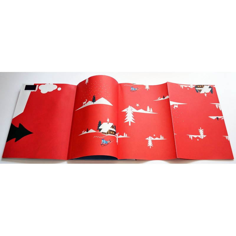 Hüttenzauber Geschenkpapier-Heft: 10 Bögen