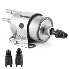 Filtro regulador de presión de combustible, Filtro de presión de Qiilu, filtro regulador de presión de con accesorios para C5 Corvette 1999-2004 58 PSI para LS swap