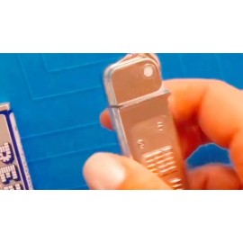 European The Original European PEZ Dispenser: "Silver Glow" Retro Regular