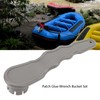 Inflatable Boat Repair Kit PVC 8 Groove Spanner 30ML Glue