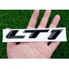 Pair Set LT1 Emblem 3D Side Fender Door Badges Sticker