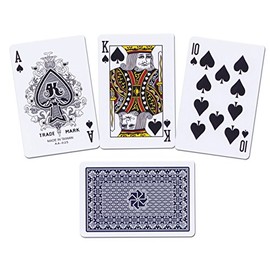 Plastic Bridge Size Playing Cards