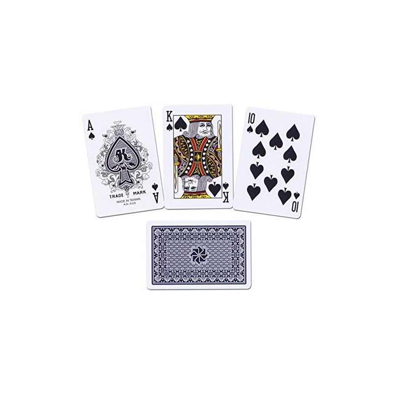 Plastic Bridge Size Playing Cards