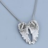 Broche de ala de ángel de la guarda para mujer,