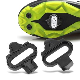Chazcool Tacos de Bicicleta, Calas de Pedal de Bicicleta Compatibles con Shimano SPD, MTB, Spinning, Ciclismo Interior, Bicicleta de Montaña, Cleat Set de Bicicleta de Carretera