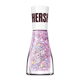 Sally Hansen Sally Hansen Insta-Dri X Hershey's Cookies 'n' Creme Eggs, Polka Dazzle, Quick Dry, Long Lasting, Streak-Free Shine, Pink Nail Polish, 0.31 fl oz.