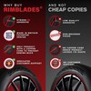 Rimblades Original Yellow Alloy Wheel Protectors - Fits Up to