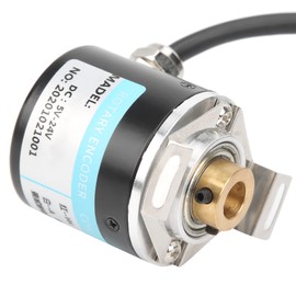 C38S6G5 50Z-G24N Half Hollow Wave Encoder, 6000 rpm, Hollow Shaft Encoder, 30 MA Power Consumption for Technical Areas, Office Automation