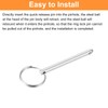sourcing map 4Pcs 6mmx60mm Quick Release Pins, 316 Stainless Steel