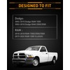 LESAUCE Full LED Clear Lens License Plate Light For 2003-2018