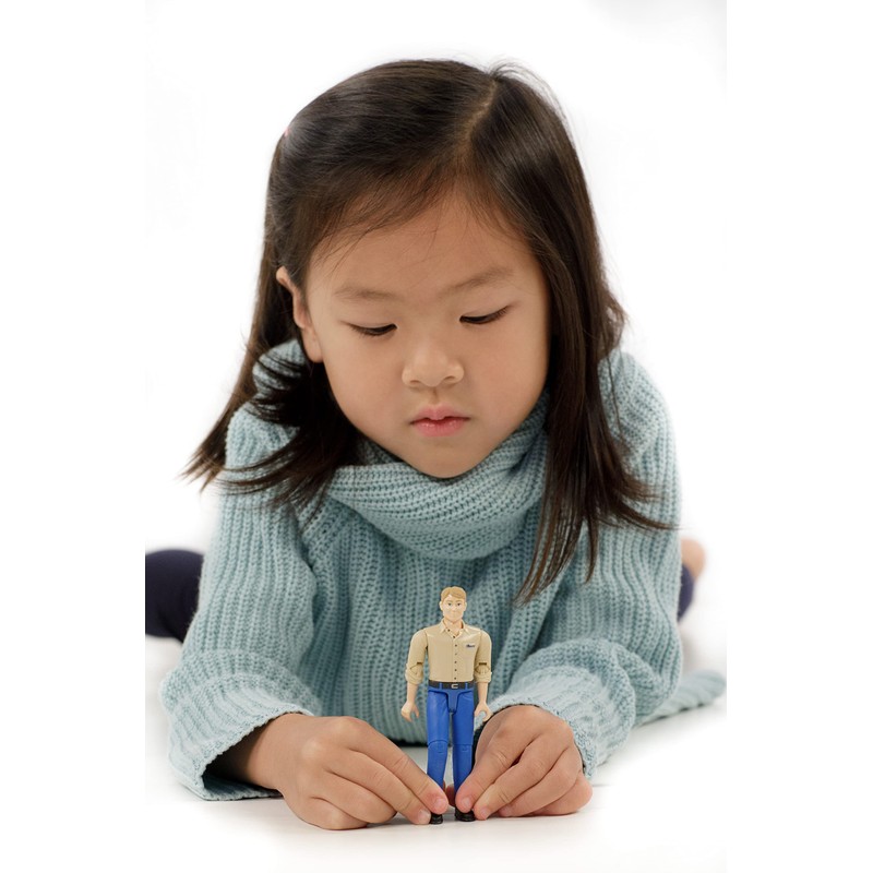 Man, Light Skin, Blue Jeans