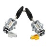 RLB-HILON Door Lock Cylinder Set Compatible with Toyota 4runner 1989