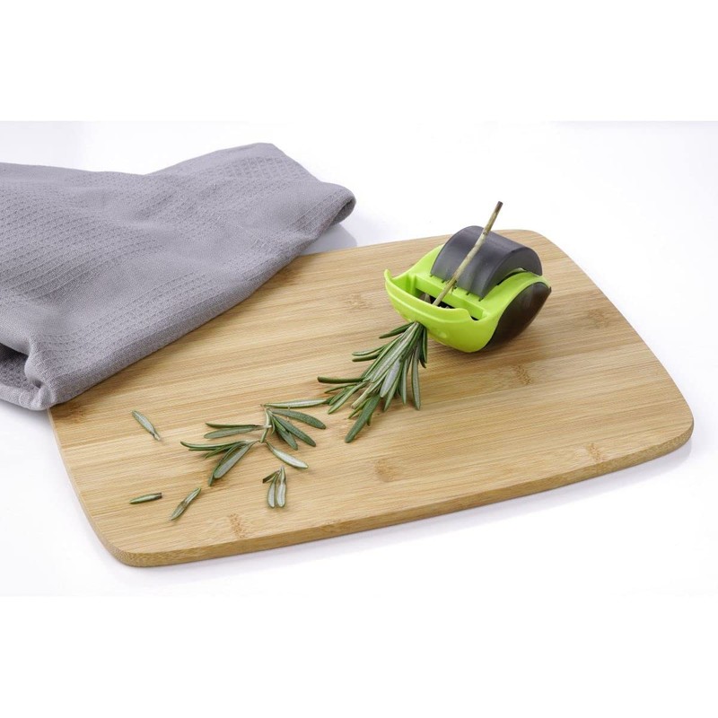 Fackelmann herb roller with herb scraper, cutting roller with sharp
