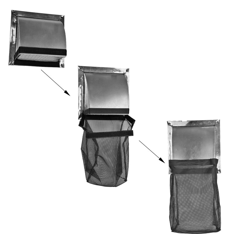 Prriudy Lint Bag for Dryer Vent Outdoor Vent Lint Bag
