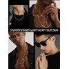 ChainsHouse Men Women 14K Gold Plated Chain Hip Hop Fashion