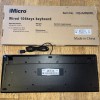iMICRO CLASSIC USB WIRED KEYBOARD, 104 keys, #IM898RL NEW