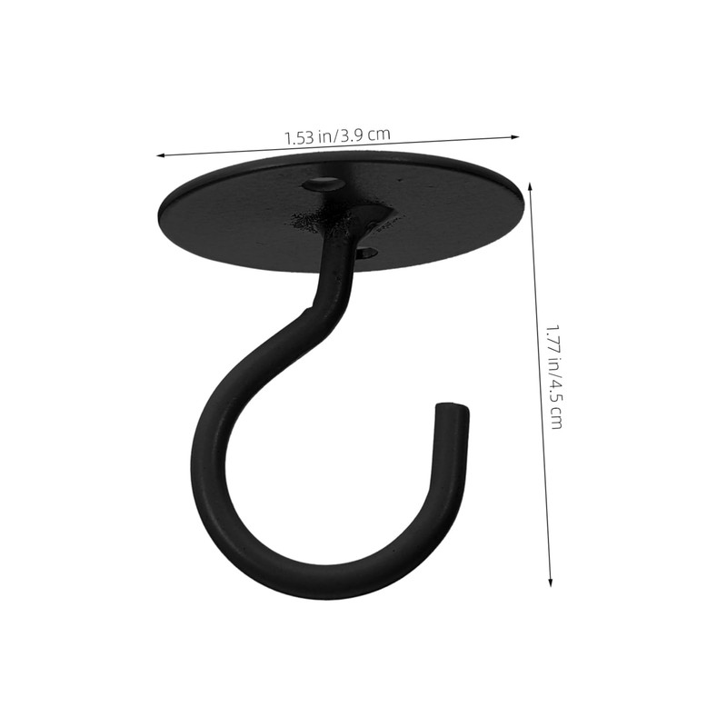 Totority 1set Ceiling Hooks for Hanging Plants Wall Mount Hangers