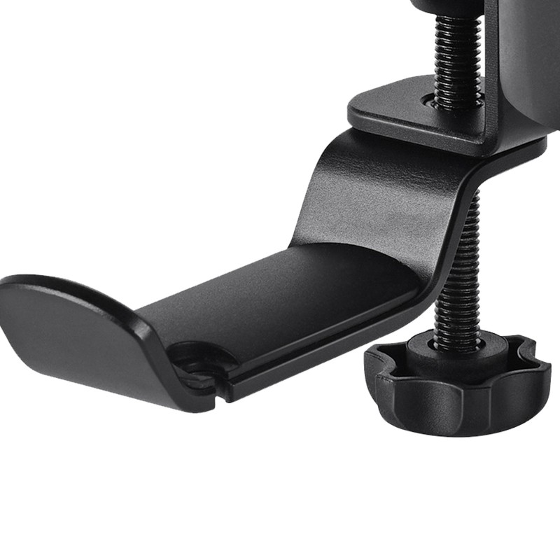 Under Desk Headphones Stand 360 Degrees Rotation Desktop Water Cup