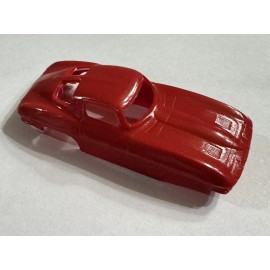 Lionel '63 Corvette Red Plastic Body (Body Only) for Thunderjet 500 - NEW