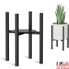 Unbranded Adjustable Metal Plant Stand Indoor Outdoor W/ Tray Flower