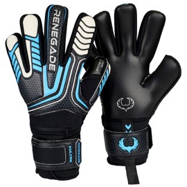 Renegade GK Vulcan Guantes De Porteros (Talla 6-11, 4 Estilos, Level 3) |Pro Protección De Dedos | 3.5+3mm Hyper Grip | Guante De Portero De Alto Nivel (Trident - Negative Cut, 8)