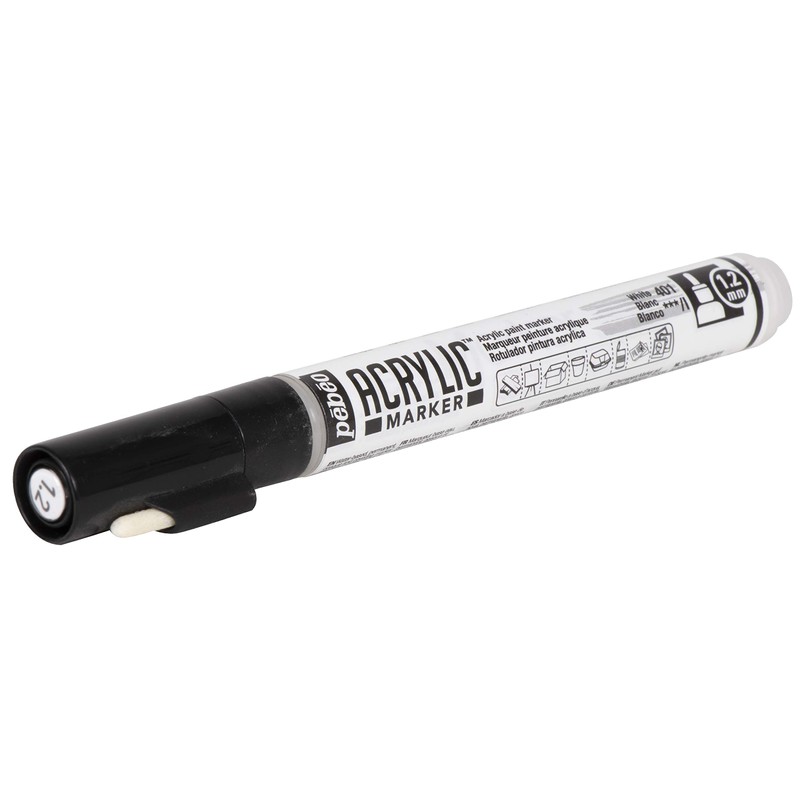 Pebeo Deco Marker, Weiß, 1,2 mm