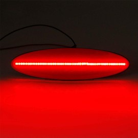 NJSBYL Smoked Lens Corvette C5 LED Side Marker Light Kit For 1997-2004 Corvette C5 Z06 Red/Rear Side Fender Turn Signal Lamps