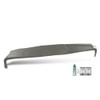 PIT66 TPE Dash Cover Dashboard Gray Compatible with Dodge Ram