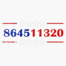 864511320 Vote Out Election Sticker Bumper Sticker Vinyl Decal 5"